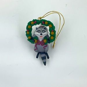 Grolier Disney Ornament - 1995 - Exclusive First Pocahontas Meeko - IOB